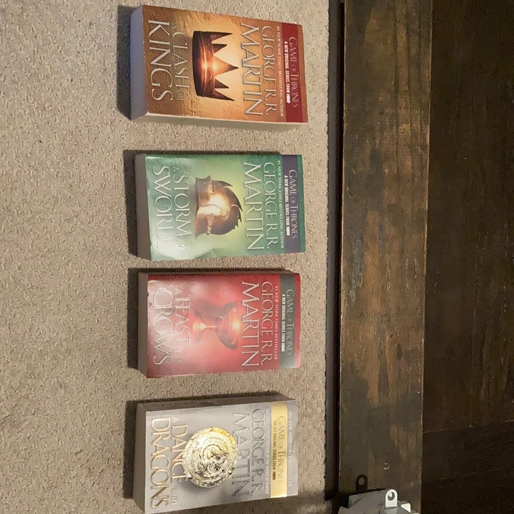 Game of thrones - partial series book collection